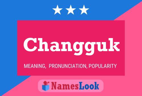 Changguk Name Poster