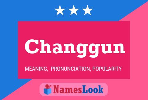 Changgun Name Poster