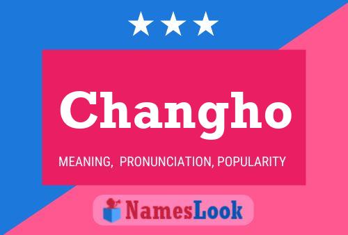 Changho Name Poster