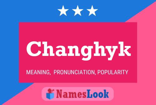 Changhyk Name Poster