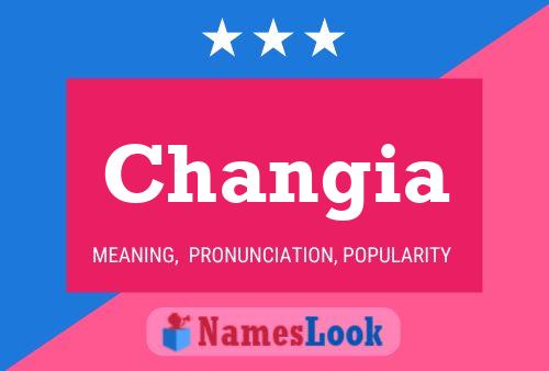 Changia Name Poster