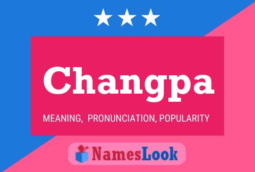 Changpa Name Poster