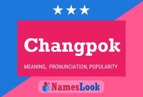 Changpok Name Poster