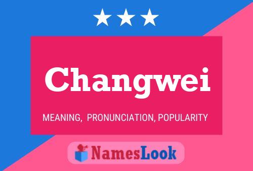 Changwei Name Poster