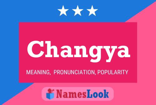 Changya Name Poster