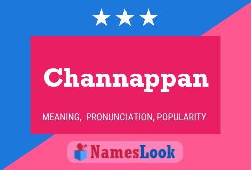 Channappan Name Poster