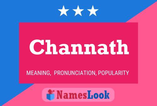 Channath Name Poster