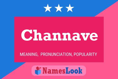 Channave Name Poster