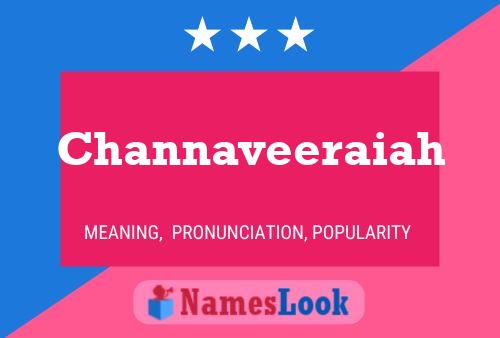 Channaveeraiah Name Poster