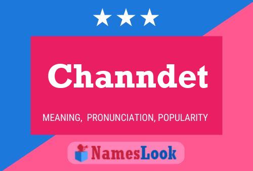 Channdet Name Poster