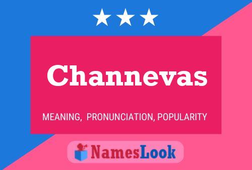 Channevas Name Poster