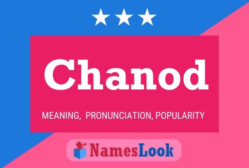 Chanod Name Poster