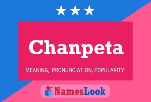 Chanpeta Name Poster