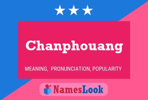 Chanphouang Name Poster