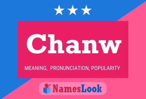 Chanw Name Poster