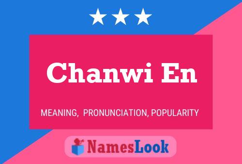 Chanwi En Name Poster