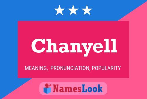 Chanyell Name Poster