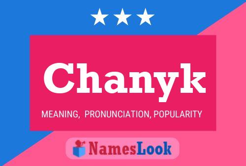 Chanyk Name Poster