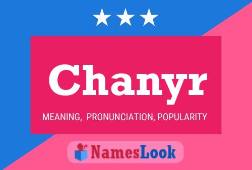 Chanyr Name Poster