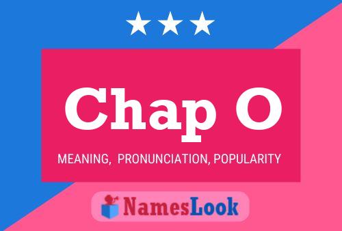 Chap O Name Poster