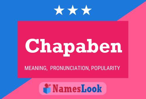 Chapaben Name Poster