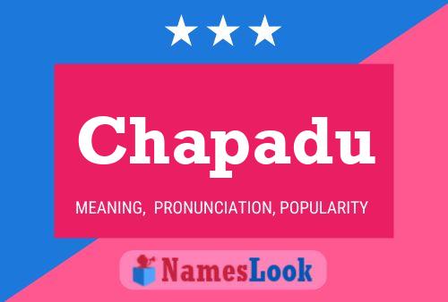 Chapadu Name Poster