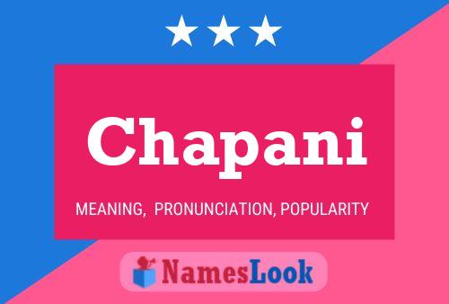 Chapani Name Poster