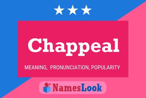 Chappeal Name Poster