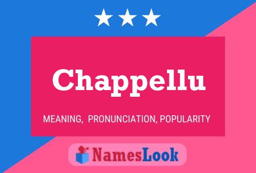 Chappellu Name Poster