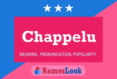 Chappelu Name Poster