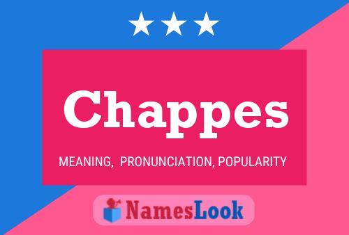 Chappes Name Poster