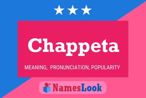 Chappeta Name Poster