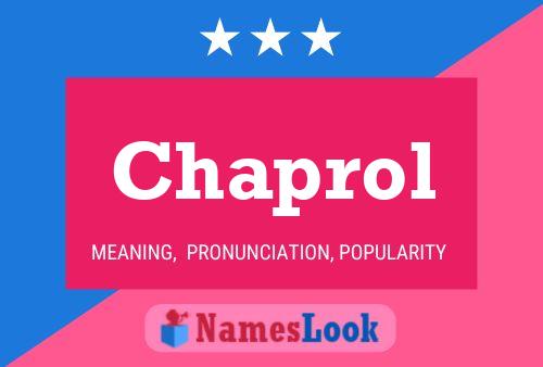 Chaprol Name Poster