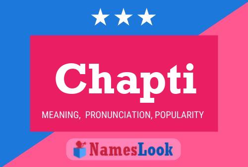 Chapti Name Poster