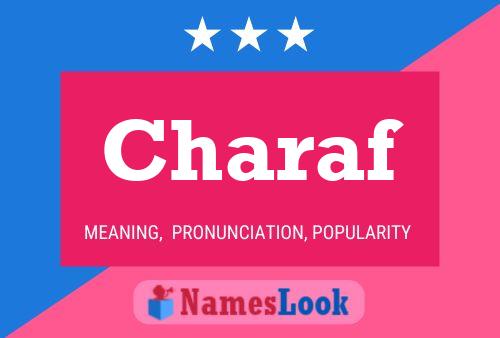 Charaf Name Poster