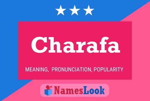 Charafa Name Poster