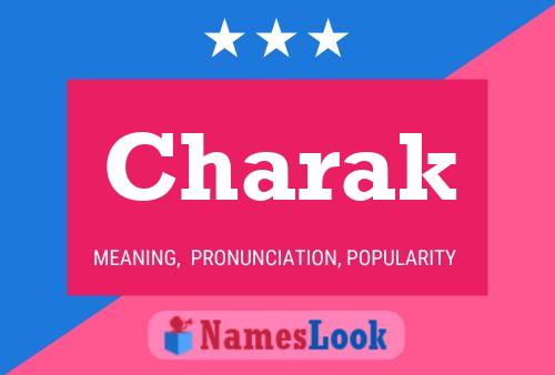 Charak Name Poster