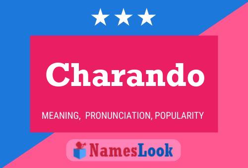 Charando Name Poster