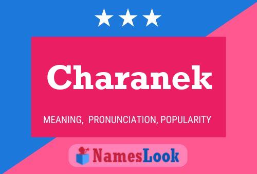 Charanek Name Poster