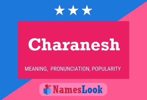 Charanesh Name Poster