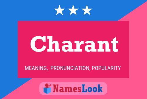 Charant Name Poster