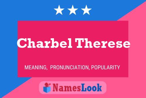 Charbel Therese Name Poster