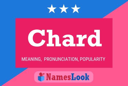 Chard Name Poster