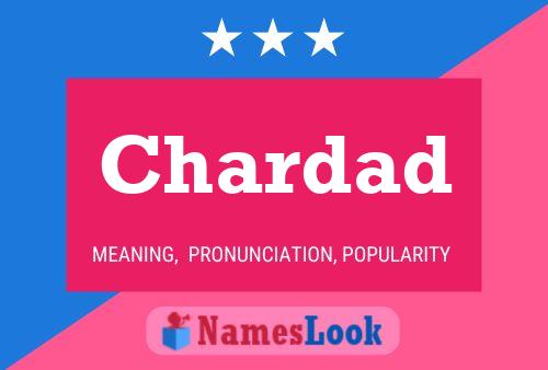 Chardad Name Poster