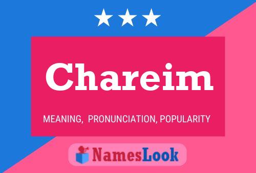 Chareim Name Poster