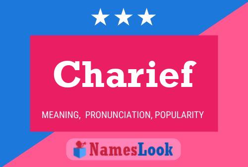 Charief Name Poster