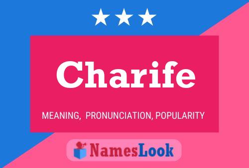 Charife Name Poster