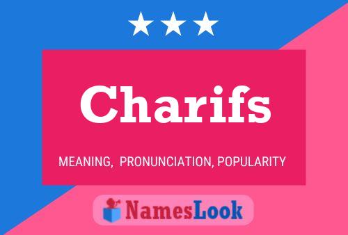 Charifs Name Poster