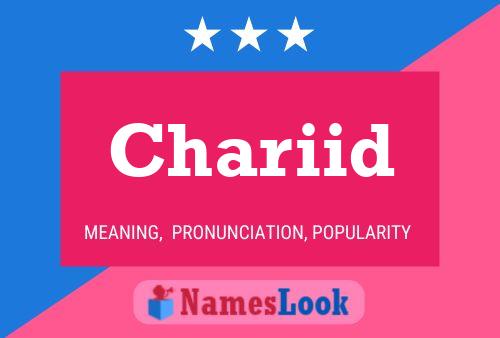 Chariid Name Poster