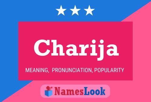 Charija Name Poster